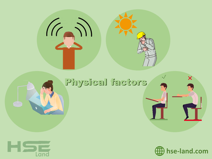عوامل فیزیکی محیط کار